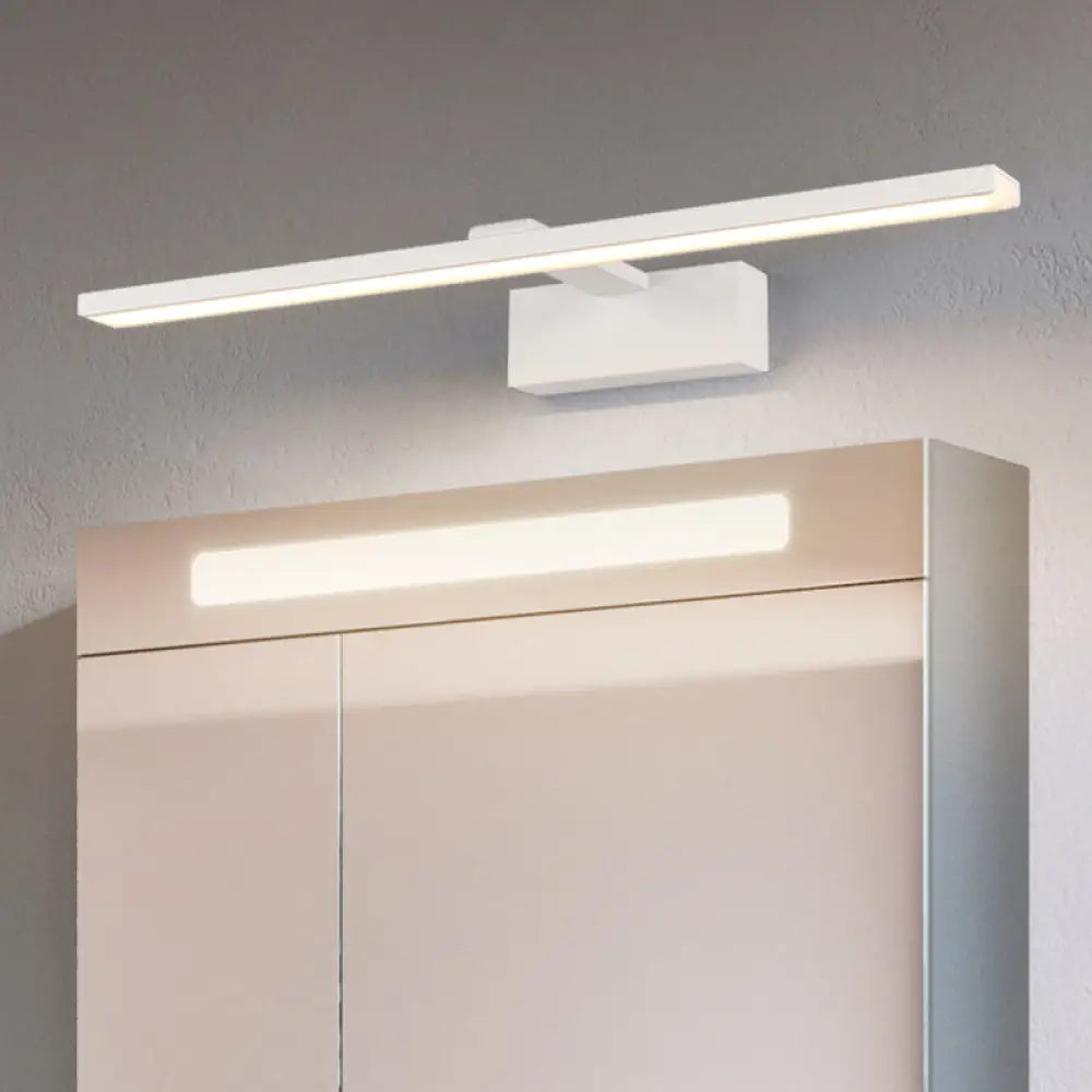 DecorBites™ Sleek Stick Vanity Mirror Light: Acrylic LED Wall Lighting for Bathrooms
