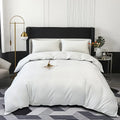 DecorBites™ Solid Color Brushed Duvet Cover Set