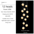 DecorBites™ Spiral Crystal Ball Chandelier Light - Free Shipping