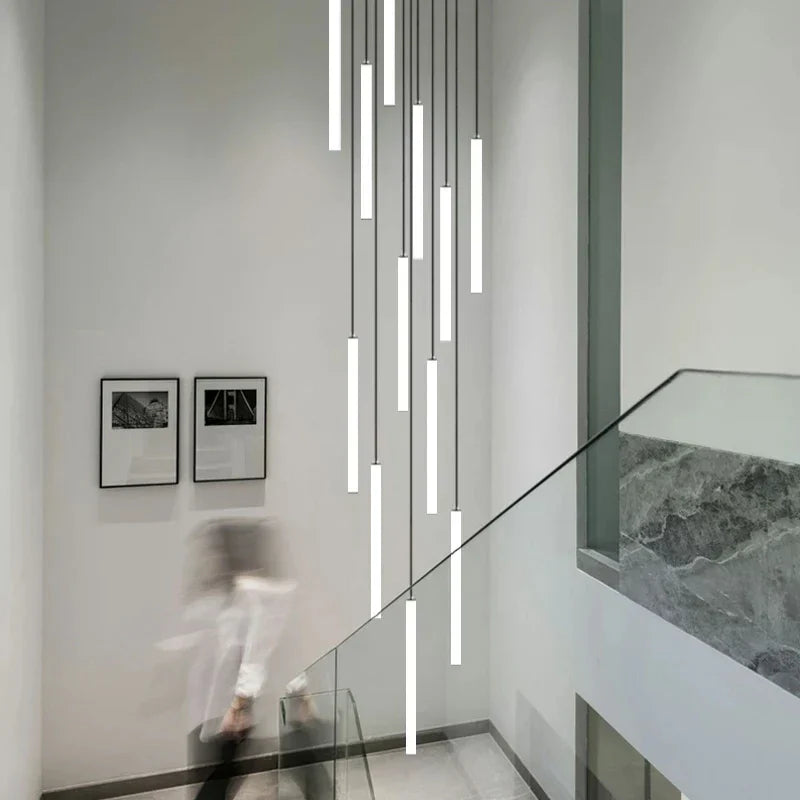 DecorBites™ Spiral LED Ceiling Chandelier for Home Decor