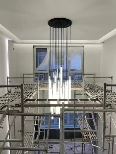 DecorBites™ Spiral LED Ceiling Chandelier for Modern Home
