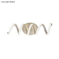 DecorBites™ Spiral LED Vanity Light for Modern Bathroom | Wall Mounted Mirror Light in Warm/White/Natural | 13"/18.5"/22.5" Wide