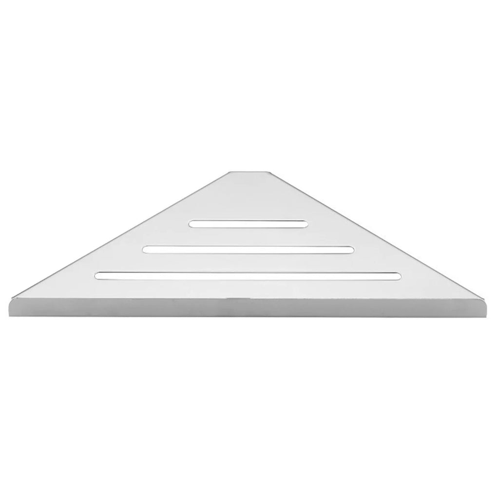 DecorBites™ Stainless Steel Corner Shower Shelf Organizer