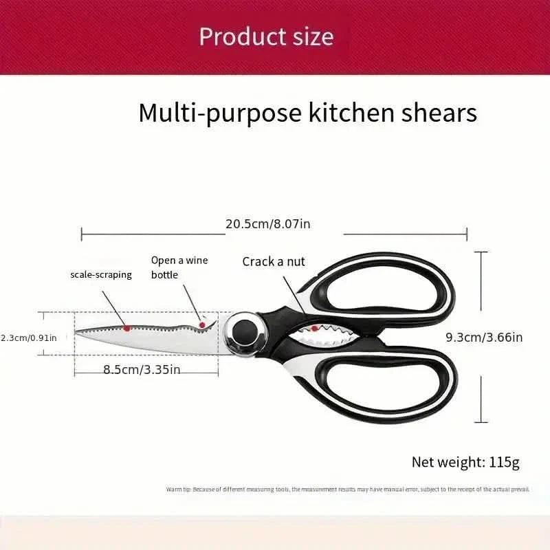 Stainless Steel Multifunctional Kitchen Scissors