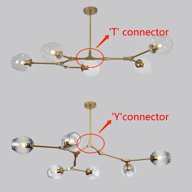 DecorBites™ Stylish Chandelier for Dining and Living Rooms