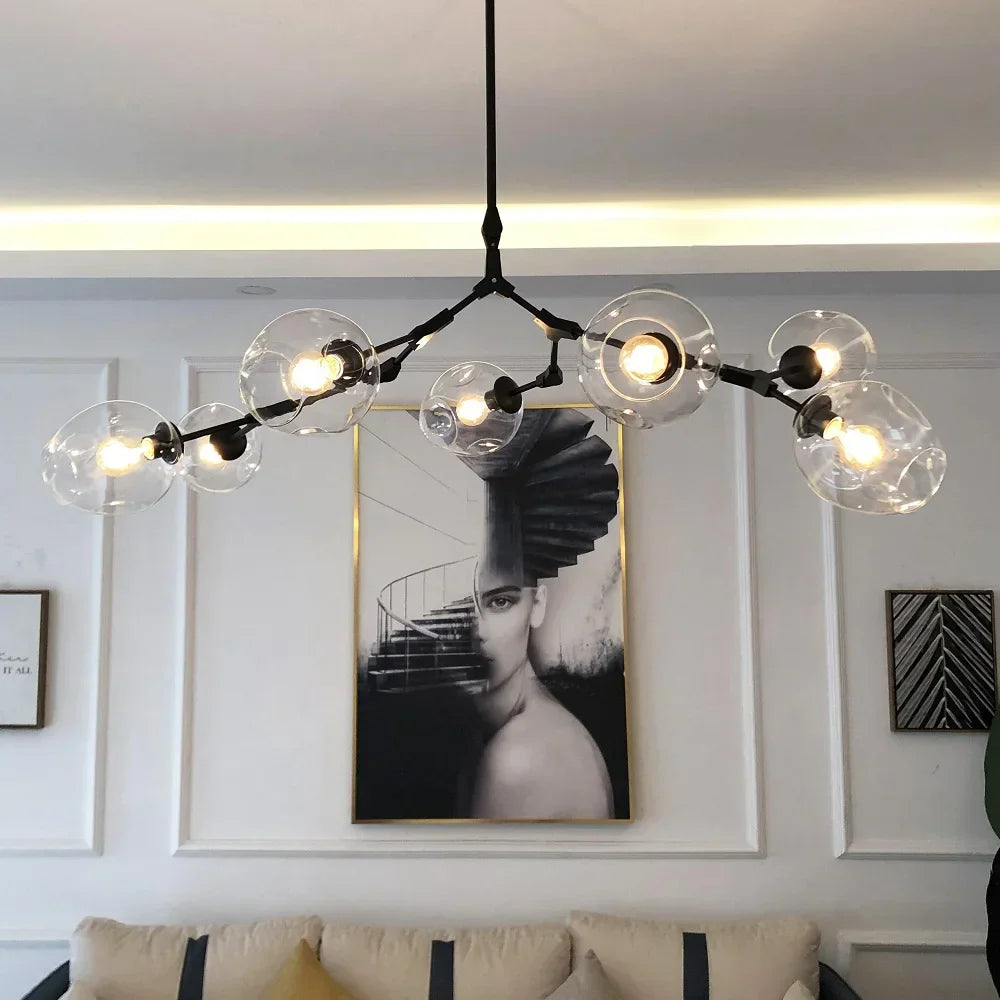DecorBites™ Stylish Nordic Chandelier for Living Room & Dining