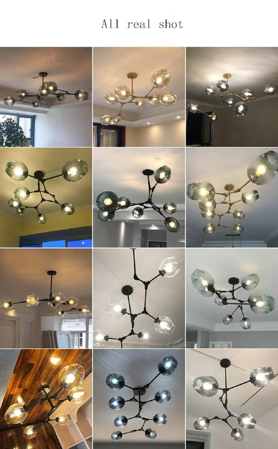 DecorBites™ Stylish Nordic Chandelier for Living Room & Dining