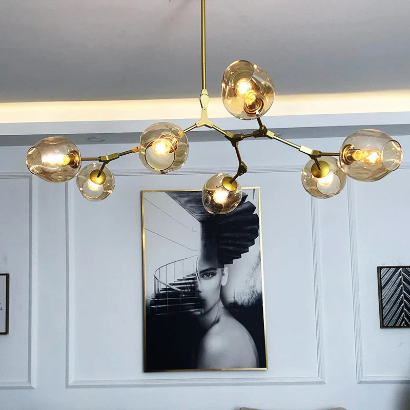 DecorBites™ Stylish Nordic Chandelier for Living Room & Dining