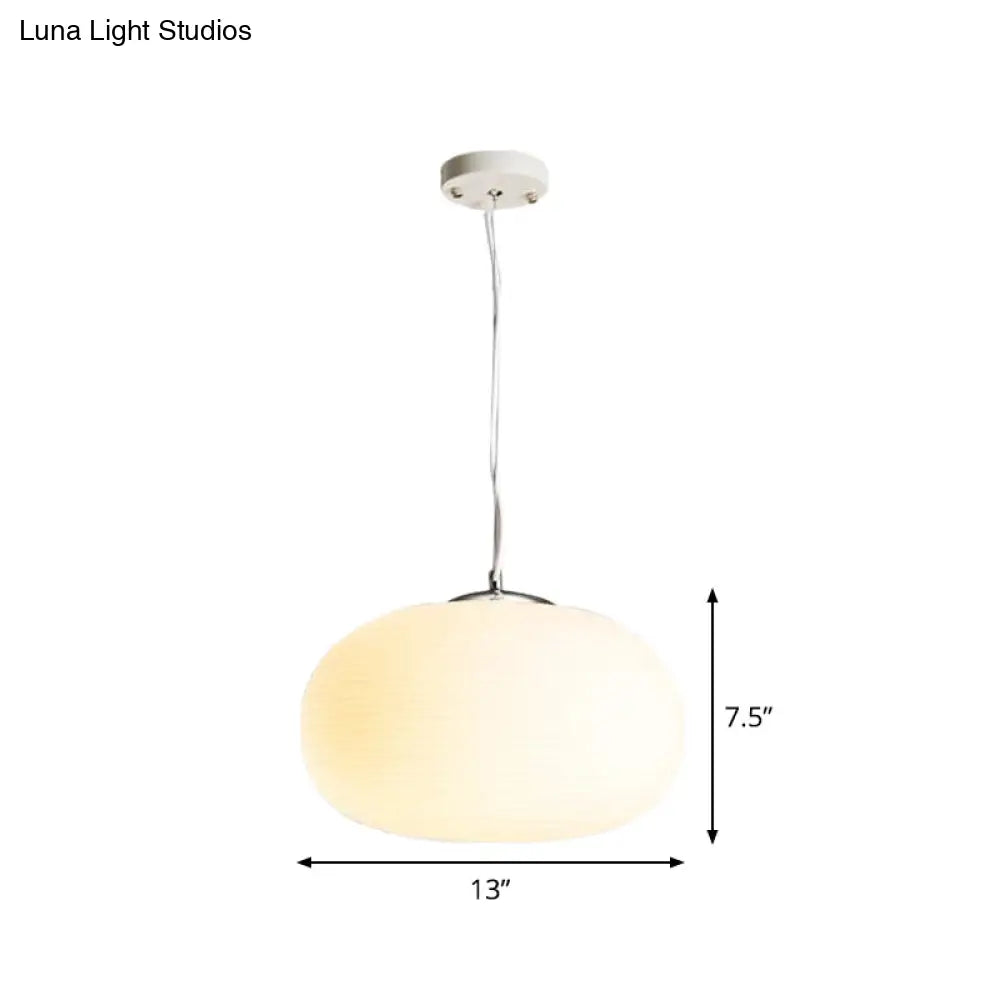DecorBites™ Stylish Nordic Pendant Light with Opal Glass - Ideal for Office and Kitchen Island