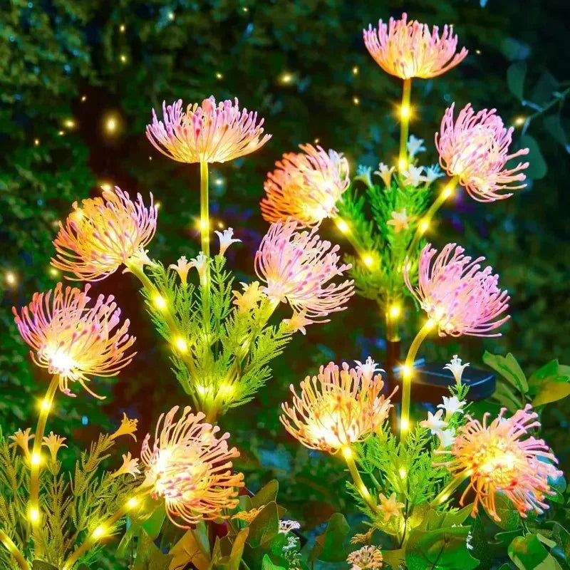 DecorBites™ Sunflower Solar Garden Lights for Outdoor Decor