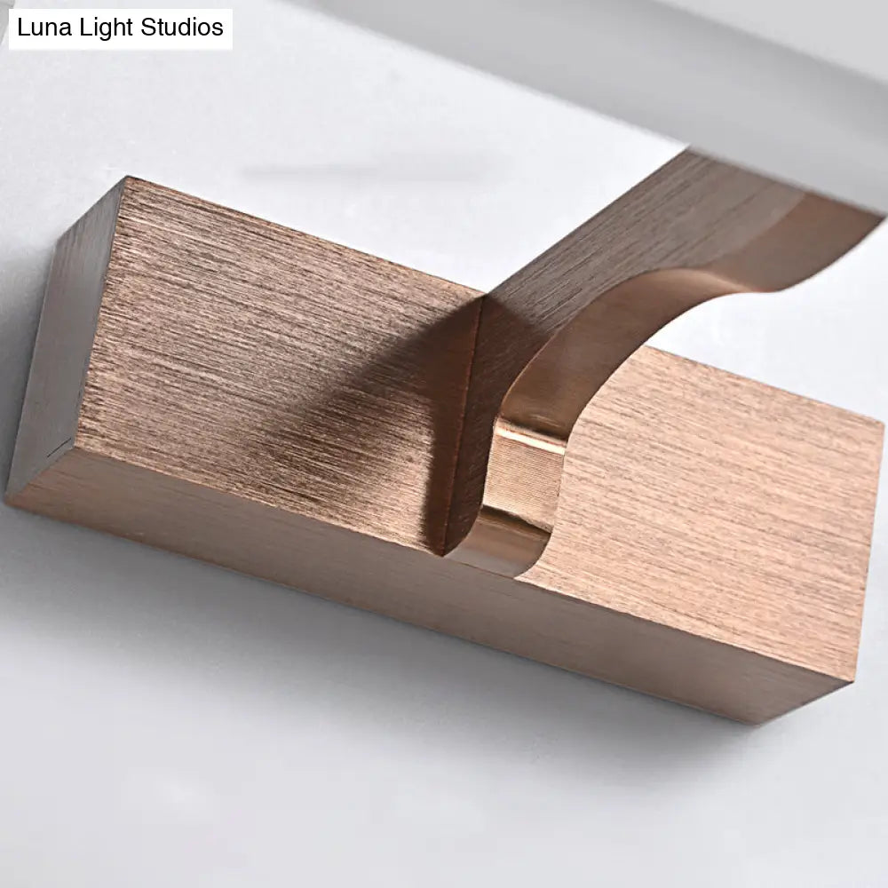 DecorBites™ Swingable Minimalistic LED Vanity Wall Light: Aluminum Linear Fixture