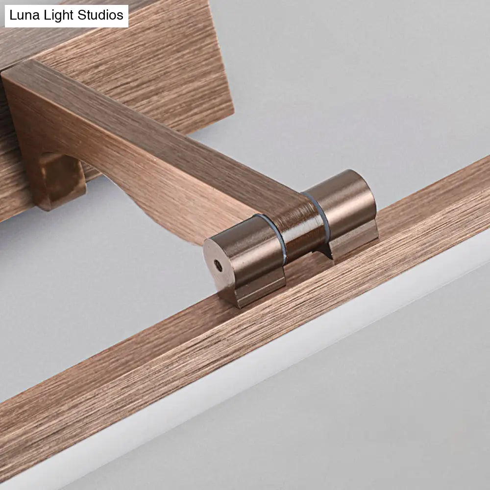 DecorBites™ Swingable Minimalistic LED Vanity Wall Light: Aluminum Linear Fixture