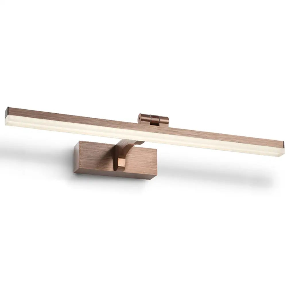 DecorBites™ Swingable Minimalistic LED Vanity Wall Light: Aluminum Linear Fixture
