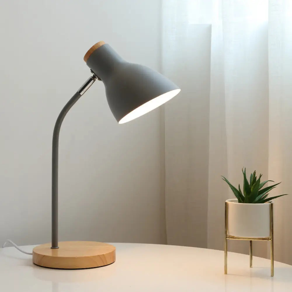 DecorBites™ Swivelable Macaron Metal Night Lamp - Child Room Table Light with Flashlight Design