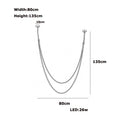 DecorBites™ Trendy DIY Leather Belt LED Chandelier