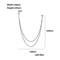 DecorBites™ Trendy Leather Belt LED Chandelier Light - Living Room