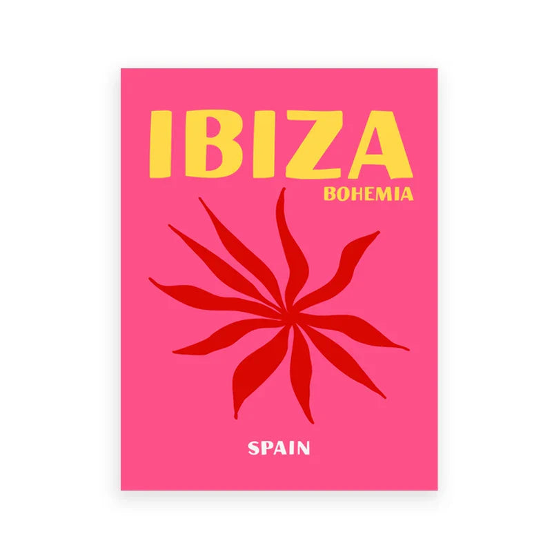 DecorBites™ Trendy Travel Posters Art Print for Home Decor