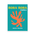 DecorBites™ Tropical Travel Posters Art Print for Home