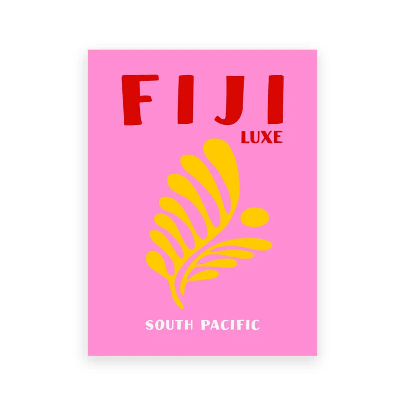 DecorBites™ Tropical Travel Posters Art Prints