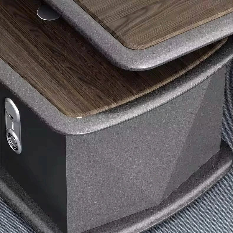 Alwin · Modern L-Shaped Executive Desk
