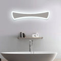 DecorBites™ Ultra-Thin LED Silver Vanity Lamp: Modern Acrylic Wall Sconce Lighting for Bathrooms