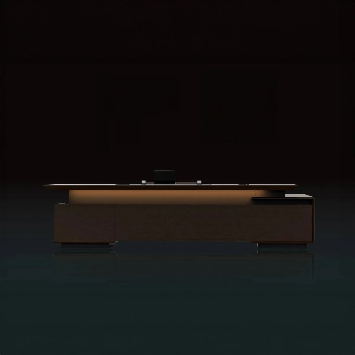 Hiley · Modern L-Shaped Executive Desk