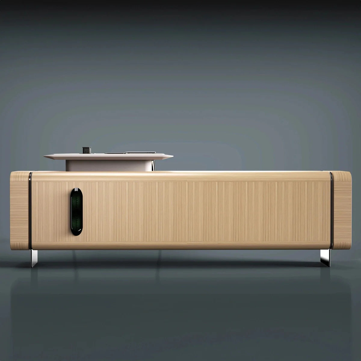 Symra · Modern L-Shaped Executive Desk