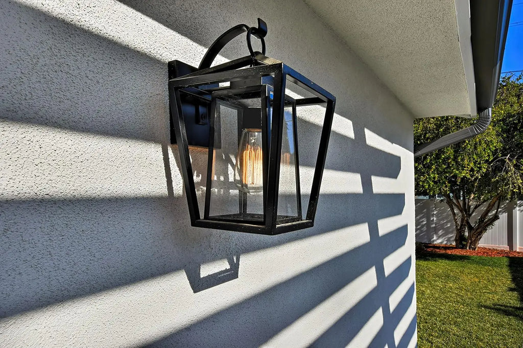 DecorBites™ "Waterproof Outdoor Wall Light with Glass Shades"