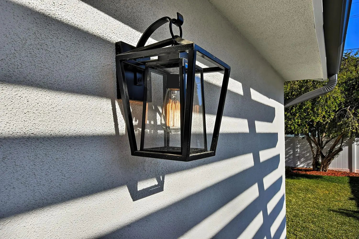 DecorBites™ "Waterproof Outdoor Wall Light with Glass Shades"