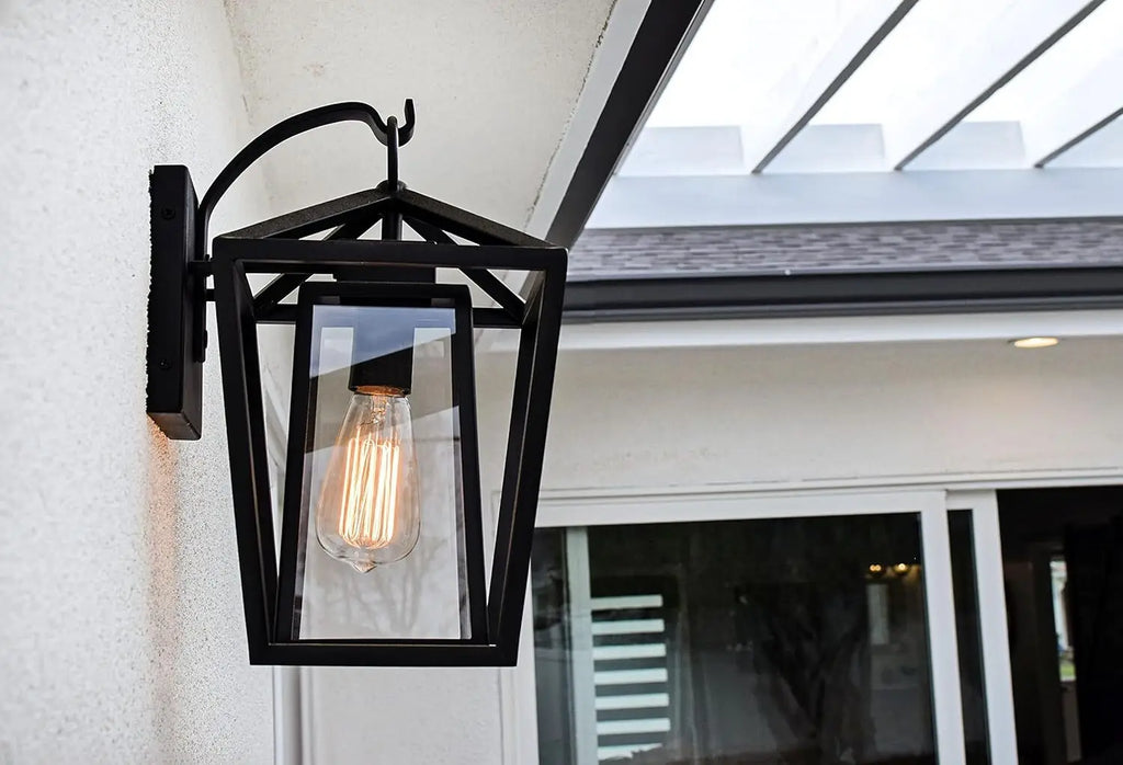 DecorBites™ "Waterproof Outdoor Wall Light with Glass Shades"