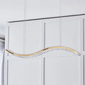 DecorBites™ Wavy K9 Crystal LED Pendant Lighting for Dining Room - Simplicity Island Ceiling Light
