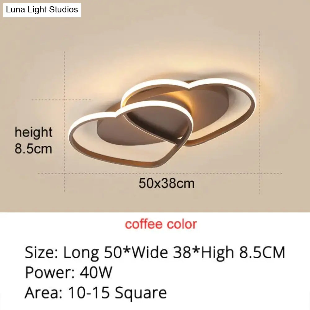 DecorBites™ White/Coffee Finnish Modern LED Pendant Lights Creative Luminaria Led Teto Living Room Kids Room Aisle Home DecorationAC85-260V