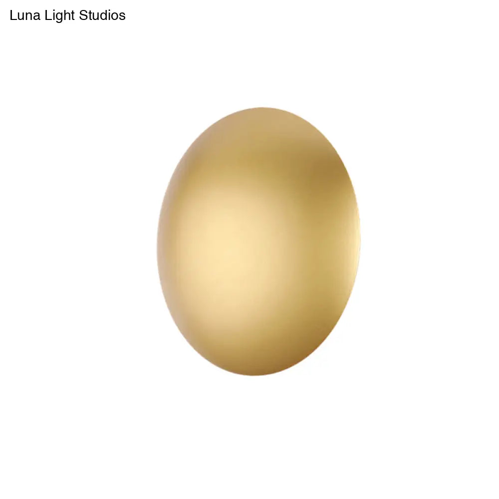 DecorBites™ White/Gold LED Wall Light with Warm/White Illumination - Perfect for Modern Bedrooms