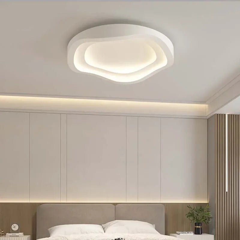 DecorBites™ White LED Ceiling Lamps - Modern Minimalist Home Decor