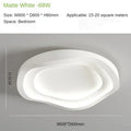 DecorBites™ White LED Ceiling Lamps - Modern Minimalist Home Decor