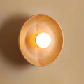 DecorBites™ Wooden Tray-Style Wall Sconce - Minimalist 1 Head Light Fixture for Living Room